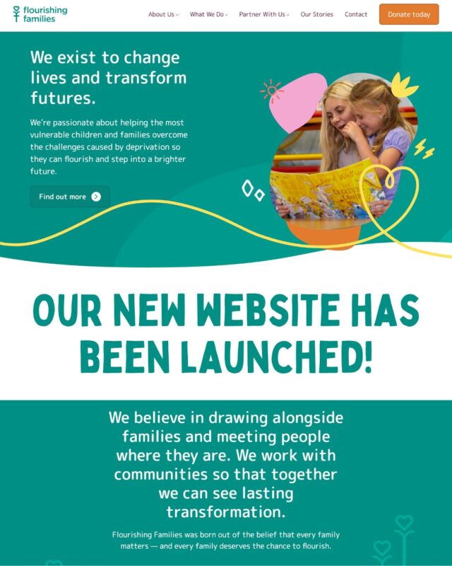 We are so excited to share our new website! It's been updated to reflect some of the incredible growth that we've seen in the past few years. 

A huge thank you to @tall_agency for making it all possible

Visit https://flourishingfamiliesleeds.com/ to read some of our stories and stay up to date with all the exciting plans we have for the coming year!