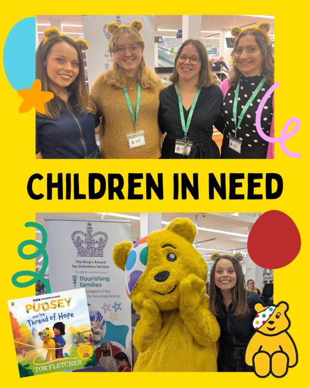 This year, to support @bbccin, we attended a @cbeebieshq event in our local area of Pudsey, the town that Pudsey Bear is named after! 🐻 

It was so wonderful to see many families from the local area enjoying the interactive singing and story telling, led by the amazing @evie.pickerill 

Here at Flourishing Families, we believe that a love of reading and reading for pleasure is one of the most powerful foundations for future success. We thoroughly enjoyed hearing @tomfletcher 's new book 'Pudsey and the Thread of Hope', a beautiful story about friendship, courage, and hope. 

If you are interested in finding out more, or want to support the transformational work we do in Leeds, then please visit the link to our website in our bio 🩵 

Thank you @asda , @bbccin , and @cbeebieshq for having us! 

#childreninneed #pudseybear #bbc #cbeebies #storytime #storytelling #tomfletcher #everyfamilydeservestoflourish #readingforpleasure #familywellbeing #earlyyears #earlyyearsdevelopment #schoolreadiness